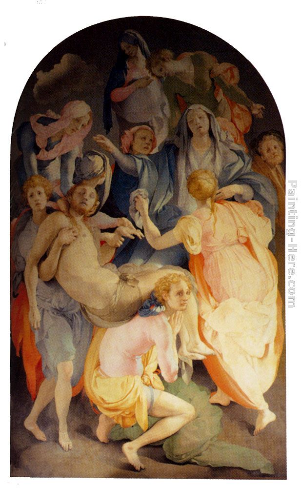 617x1000 Jacopo Pontormo Deposition Painting Anysize 50% Off - Deposition Painting