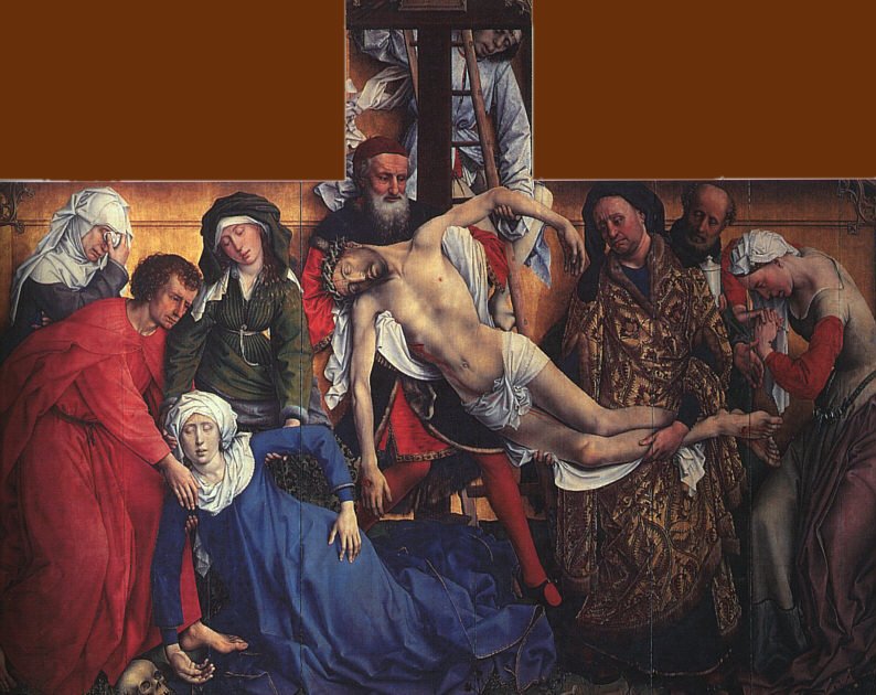 794x630 Rogier Van Der Weyden The Deposition - Deposition Painting