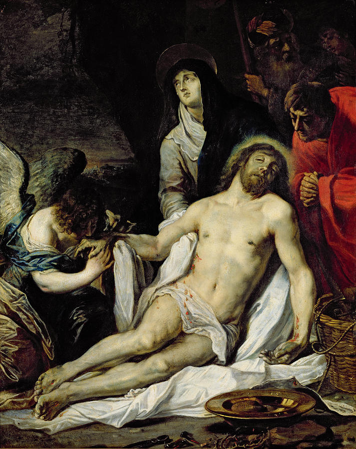 713x900 The Deposition Painting By Pieter Van Mol - Deposition Painting