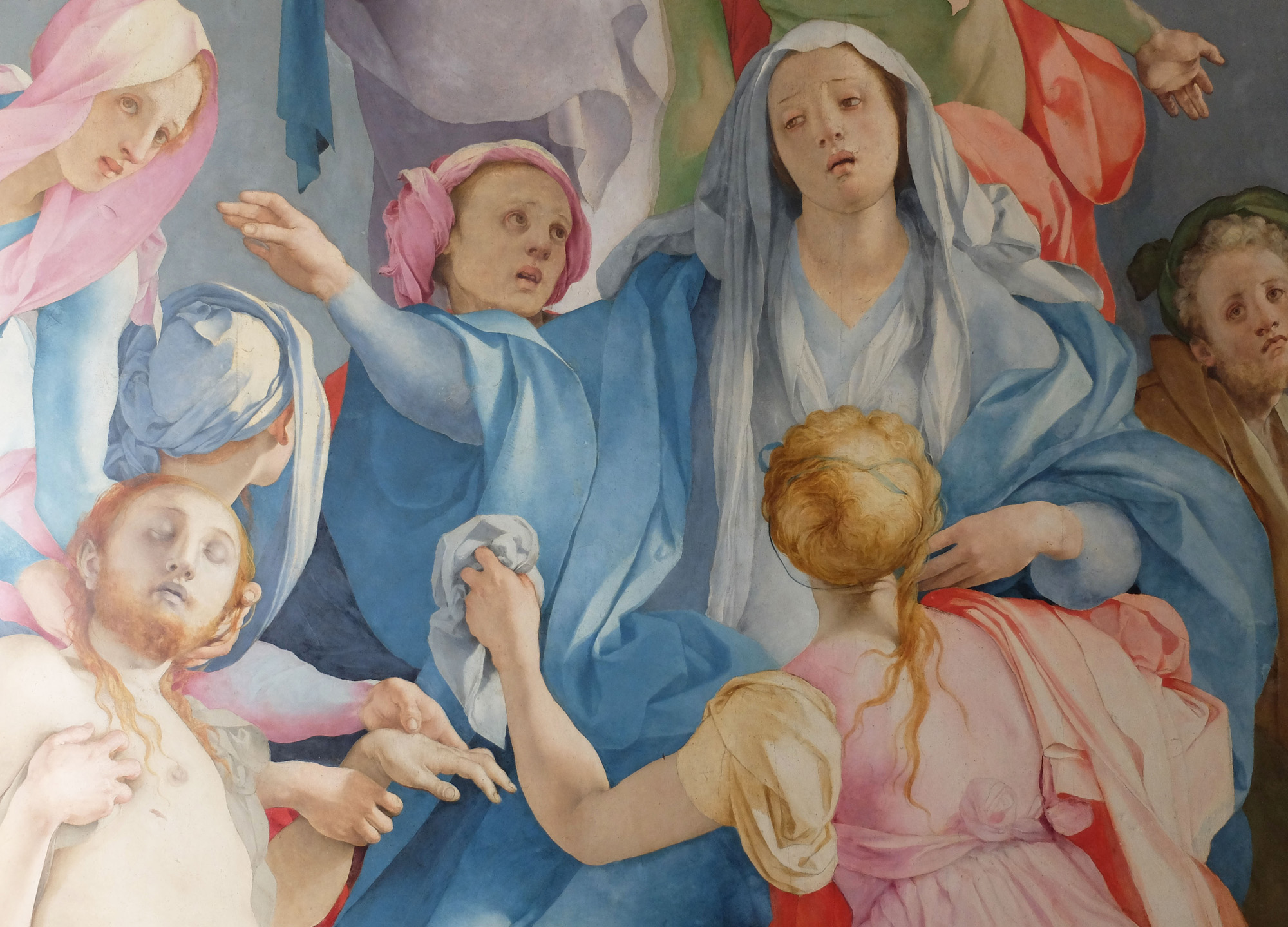 2000x1439 The Restoration Of Pontormo's Deposition - Deposition Painting