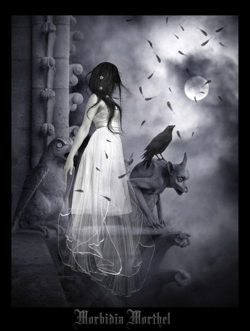 500x663 Morbid And Mystic Horror Art Pictures Smashing Magazine - Depressed Girl Painting