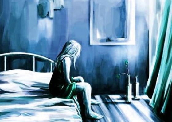 560x400 When Depression Doesn'T Sum It Up Will Bratt Counselling - Depressed Girl Painting