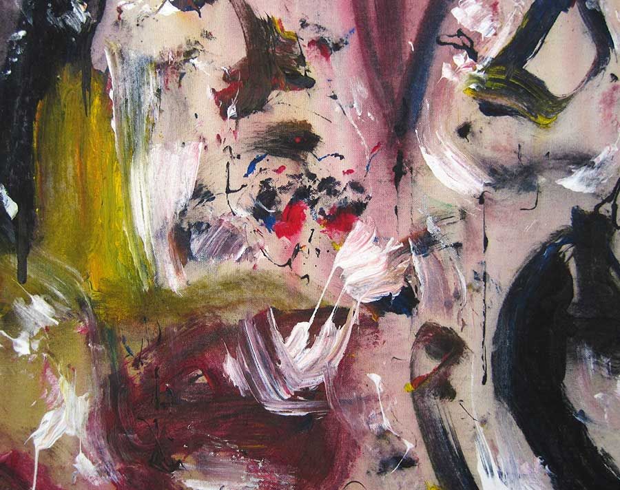 900x712 No Depression, Abstract Painting Paintings - Depression Abstract Painting