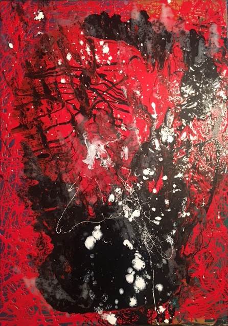 446x637 Depression'' - Depression Abstract Painting