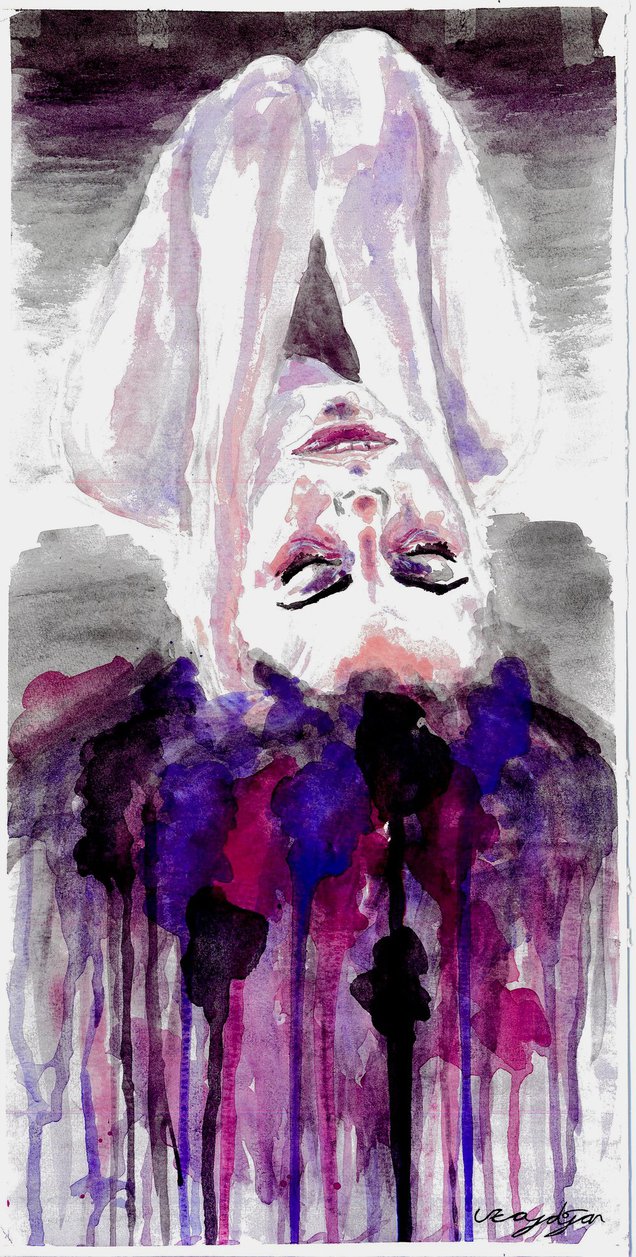 636x1257 Colours Of Depression By Uzaydogan - Depression Painting