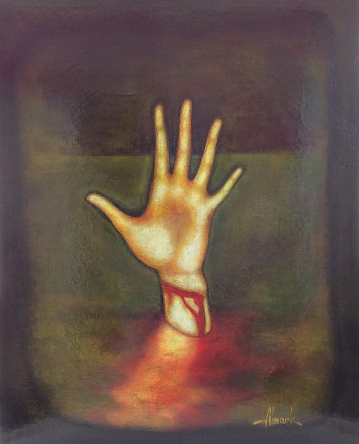 727x900 Sea Of Depression Painting By Alexander Almark - Depression Painting