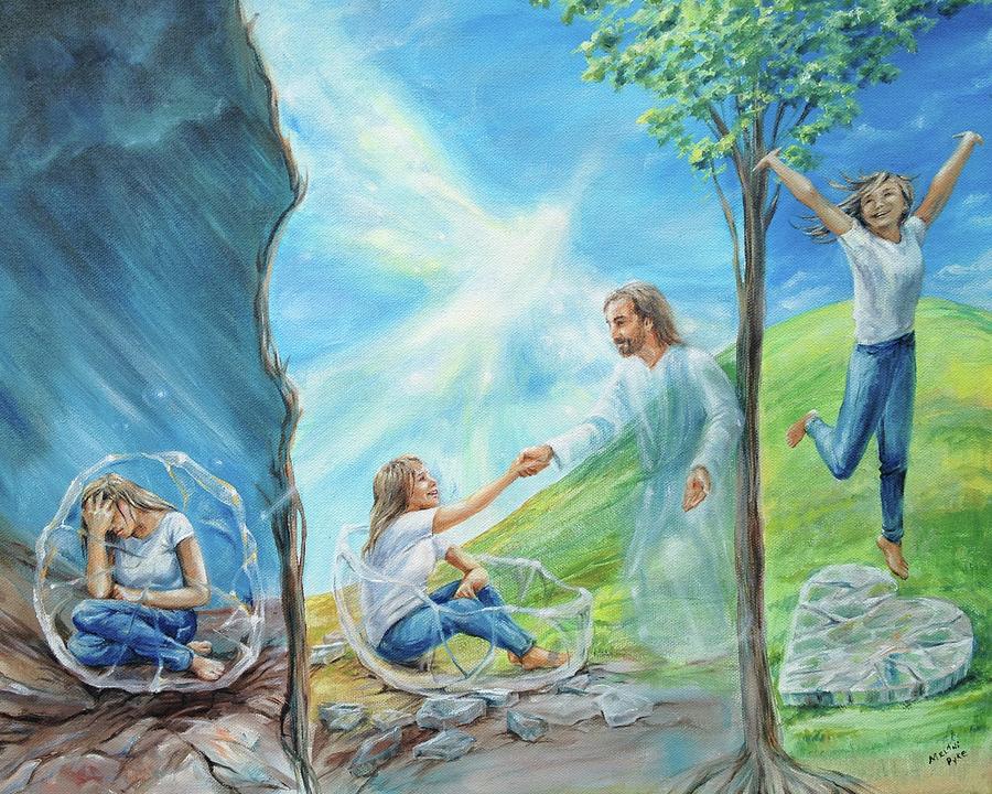 900x720 Breaking Free Paintings Fine Art America - Depression Painting