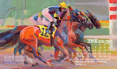 400x235 Paintings With Soul Kentucky Derby Week - Derby Painting