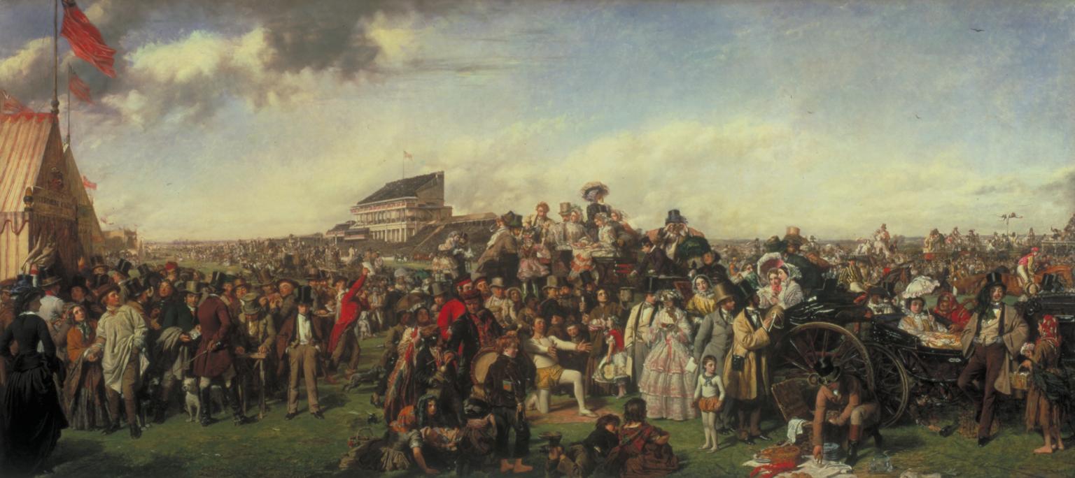 1536x684 The Derby Day', William Powell Frith, 1856 8 Tate - Derby Painting