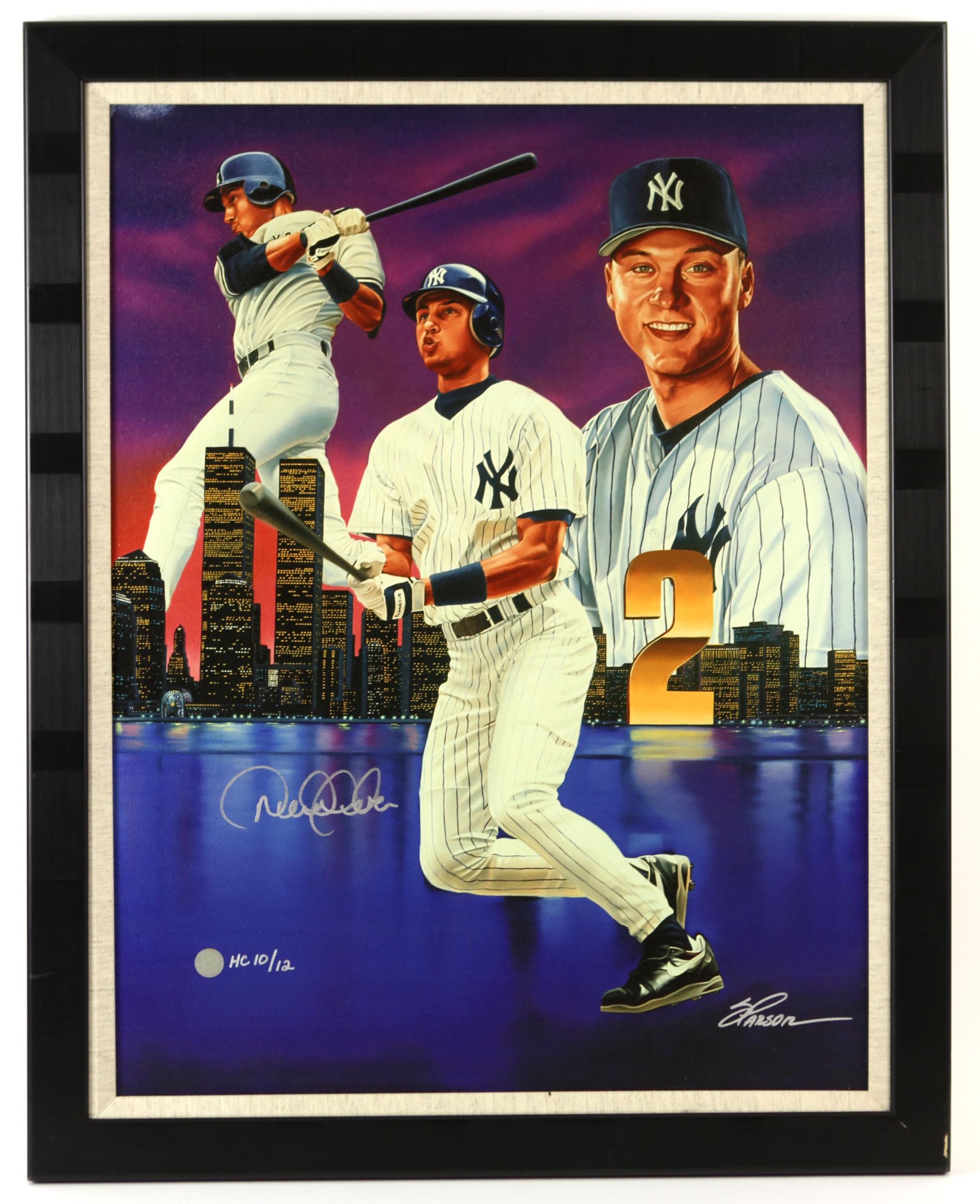 2033x2497 Lot Detail - Derek Jeter Painting