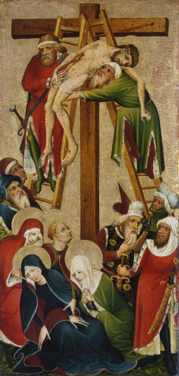 600x1260 The Descent From The Cross (Recto) - Descent From The Cross Painting