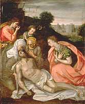 166x204 Descent From The Cross (Painting) Thomas Jefferson's Monticello - Descent From The Cross Painting