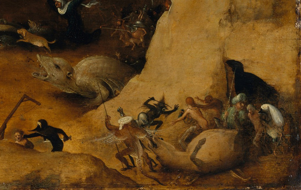 1045x661 Lexicon Magazine - Descent Into Hell Painting