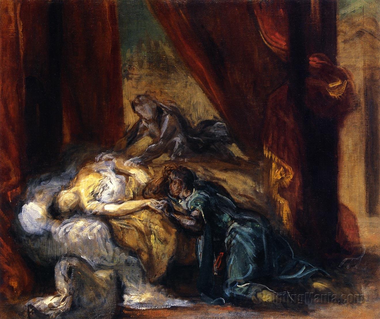 1320x1108 The Death Of Desdemona - Desdemona Painting
