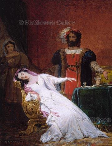 360x470 Work Of Art Othello And Desdemona Sketch - Desdemona Painting