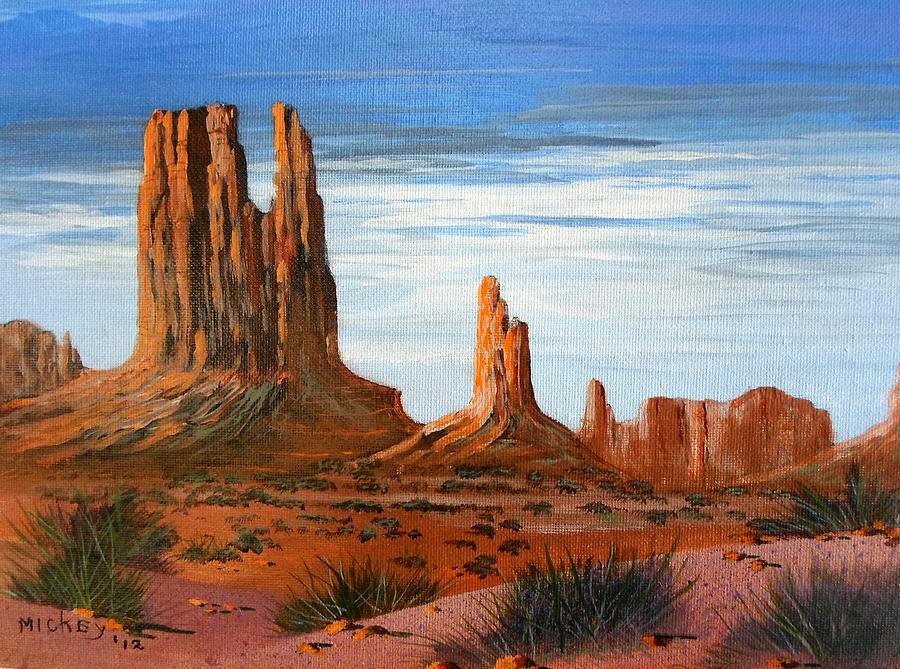 900x669 Desert Fantasy Eight Painting By Henry Smith - Desert Landscape Painting