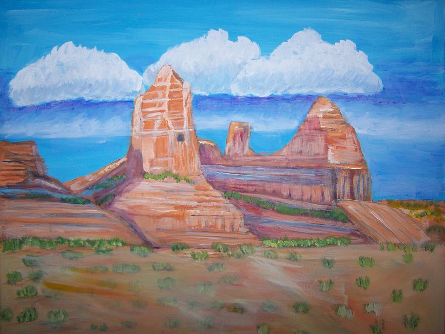 Desert Mountain Painting at Explore collection of