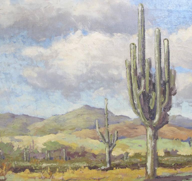 768x725 Frank L. Sandford - Desert Painting