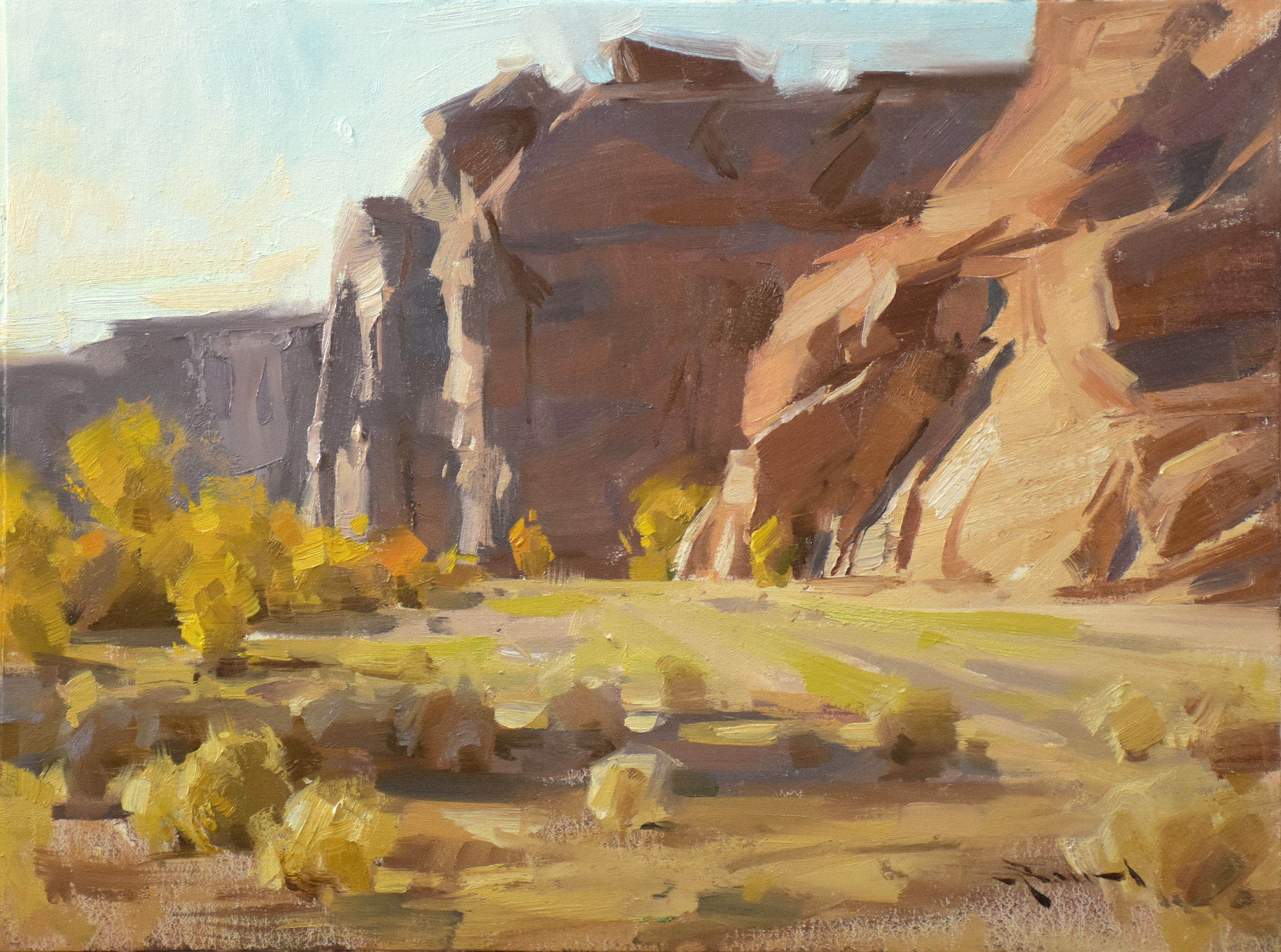 3000x2230 Painting The Desert Light With Mitch Baird Download - Desert Painting