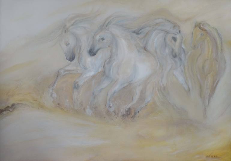 770x538 Saatchi Art Desert Sand Painting By Alexandra Alves - Desert Sand Painting
