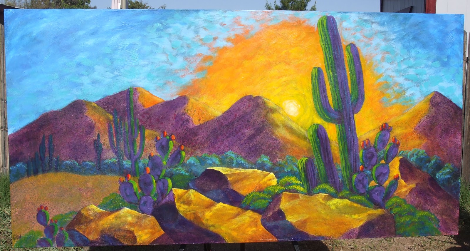 1600x854 Fantasy Art By Gilead Drawings Paintings And Coloring Books - Desert Scene Painting