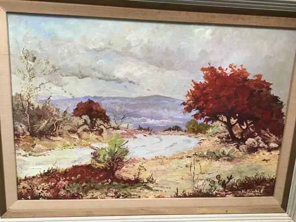 600x450 Signed Dessert Scene Painting Odds Amp Ends Again - Desert Scene Painting