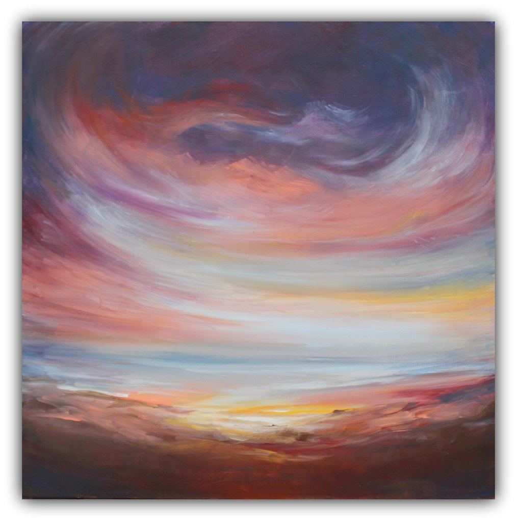 1014x1024 Desert Sky - Desert Sky Painting
