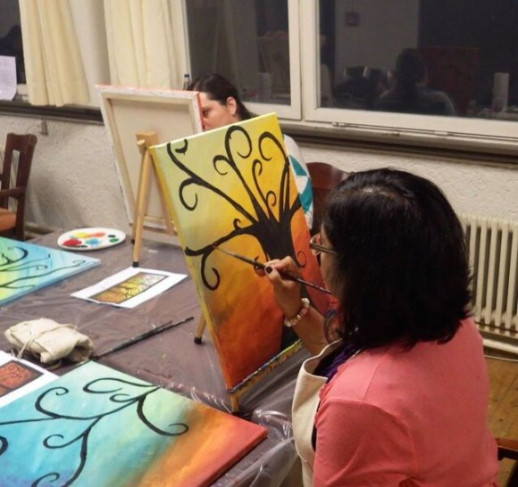 580x546 Paint And Sip Create Your Own Art - Design Your Own Painting