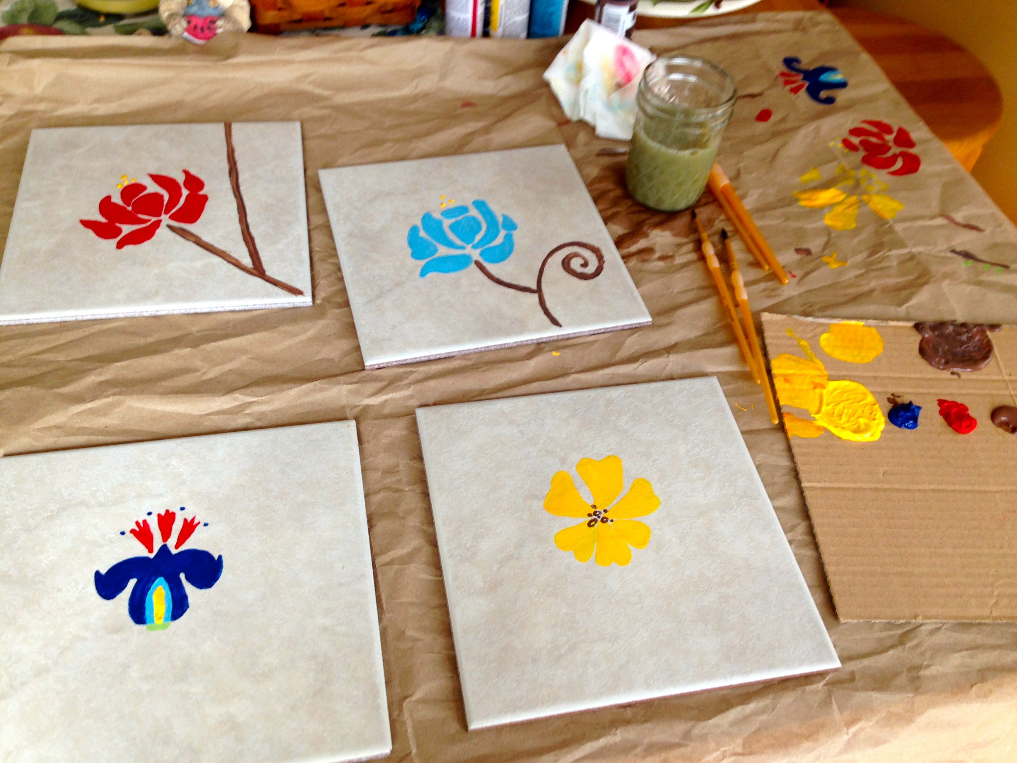 3264x2448 Trivets From Old Tiles Homemadeadventure - Design Your Own Painting