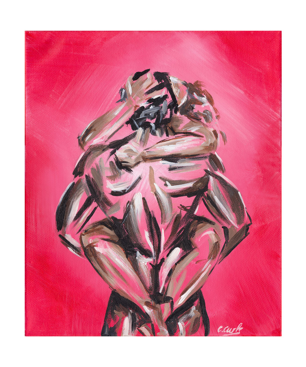 1000x1200 Desire Creative Curls Portrait Amp Landscape Painting Art - Desire Painting