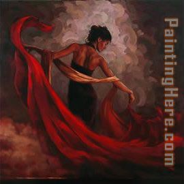 270x270 Flamenco Dancer Burning Desire Painting Anysize 50% Off - Desire Painting