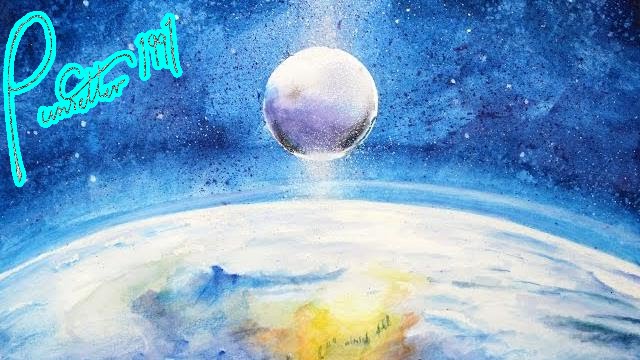 640x360 Destiny Watercolor Speed Painting - Destiny Painting