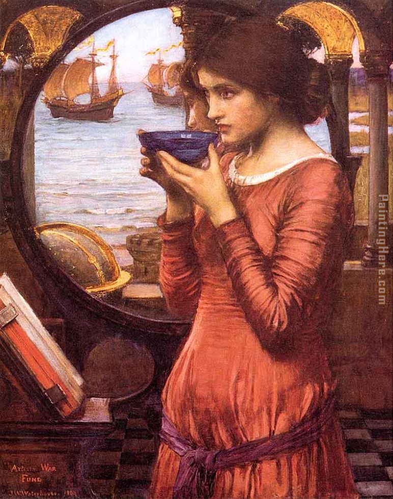 772x980 John William Waterhouse Destiny 1900 Painting Anysize 50% Off - Destiny Painting
