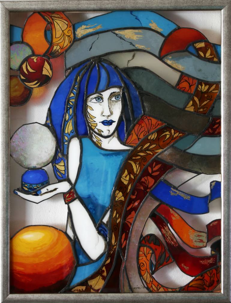 770x1013 Saatchi Art Destiny Painting By Cecilia Gainaru - Destiny Painting