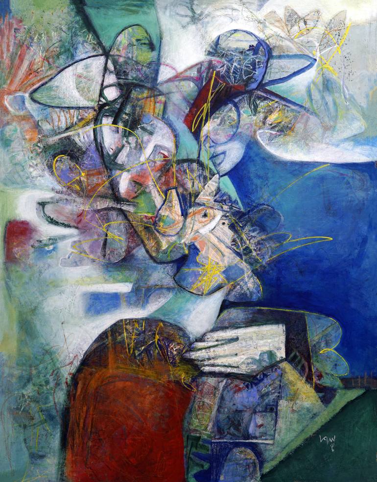 770x986 Saatchi Art Destiny Painting By Ken Law - Destiny Painting