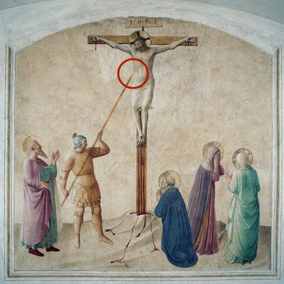 413x413 Uberartifacts On Twitter The Holy Lance Or The Spear Of Destiny - Destiny Painting Of Jesus