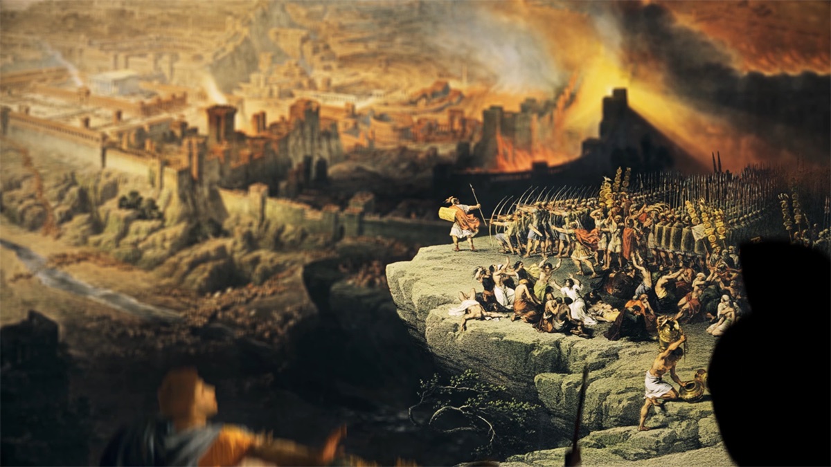 1200x675 History Of Jerusalem Since Its Destruction - Destruction Of Jerusalem Painting