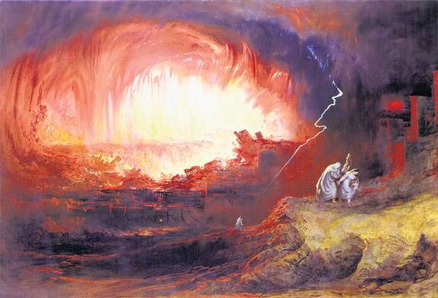620x423 End Of The World Visions Destruction And Paintings - Destruction Of Sodom And Gomorrah Painting