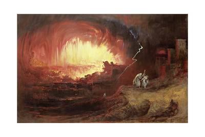 400x267 The Destruction Of Sodom And Gomorrah, 1852 Giclee Print By John - Destruction Of Sodom And Gomorrah Painting