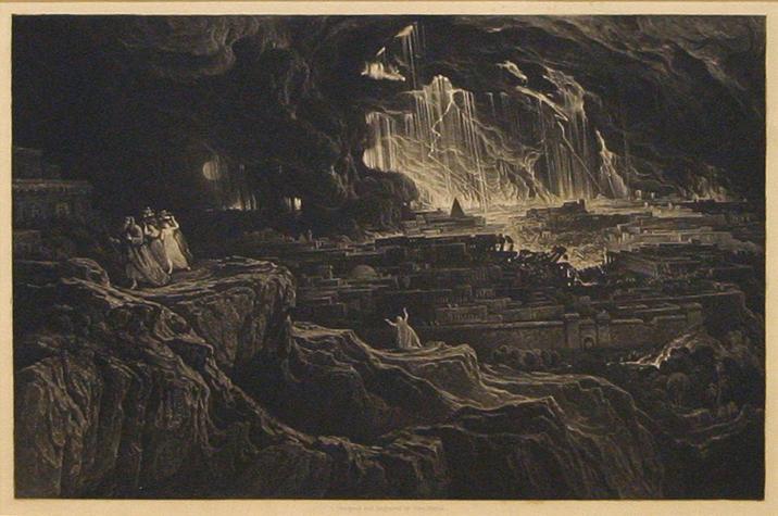 716x475 The Destruction Of Sodom And Gomorrah By John Martin (1789 1854 - Destruction Of Sodom And Gomorrah Painting