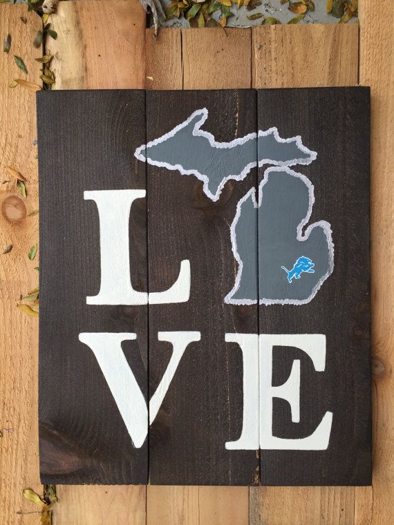 570x760 Hey, I Found This Really Awesome Etsy Listing - Detroit Lions Painting