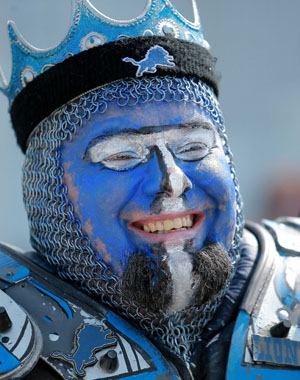 300x380 Juggernaut Index No. 18 The Detroit Lions - Detroit Lions Painting