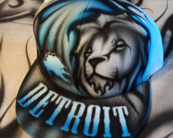 340x270 Painted Lions Etsy - Detroit Lions Painting