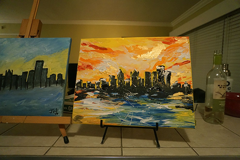 990x660 Paint Party - Detroit Painting