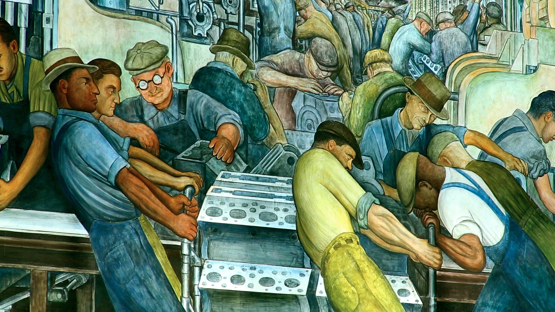 1920x1080 Detroit Art Documents Dramatic Time - Detroit Painting