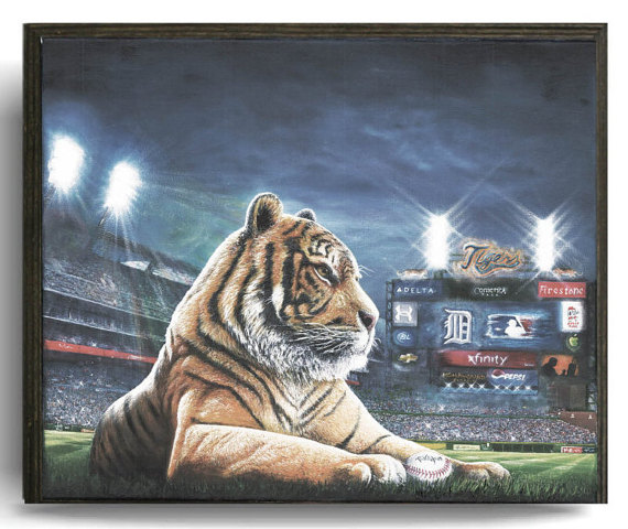 Detroit Tigers Painting