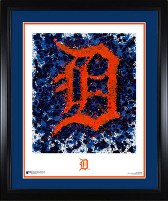 343x410 Detroit Tigers Logo Art - Detroit Tigers Painting