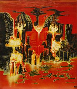 260x300 Simpathy For The Devil Painting By Horacio Cardozo - Devil Painting