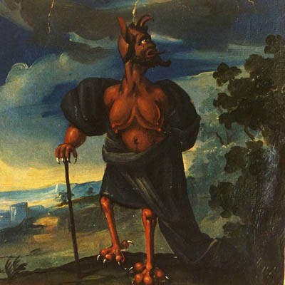 400x400 The Painter Who Sold His Soul To The Devil And Was Exorcized - Devil Painting