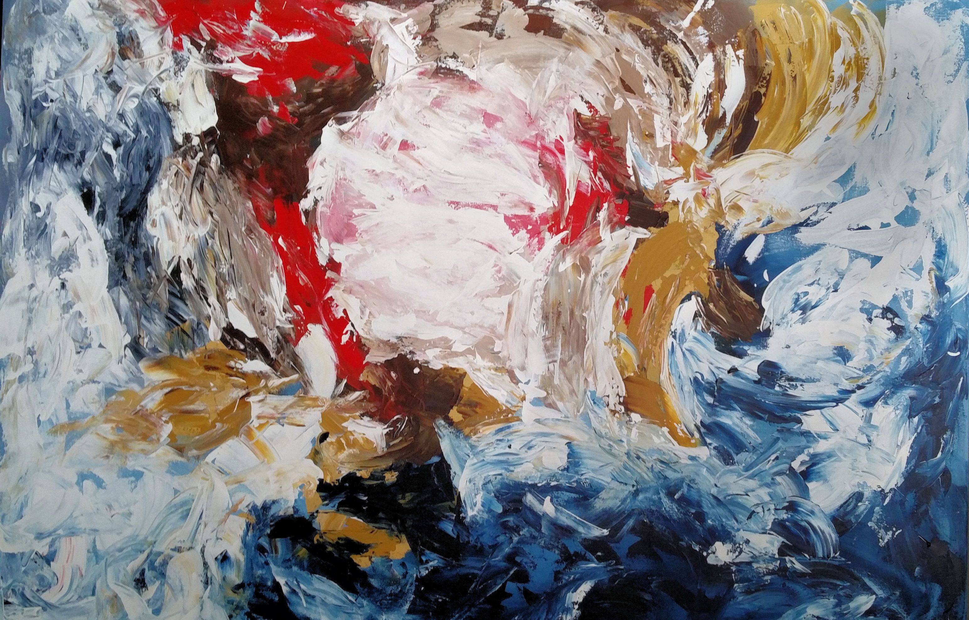 3087x1975 Dancing With The Devil - Devil Painting